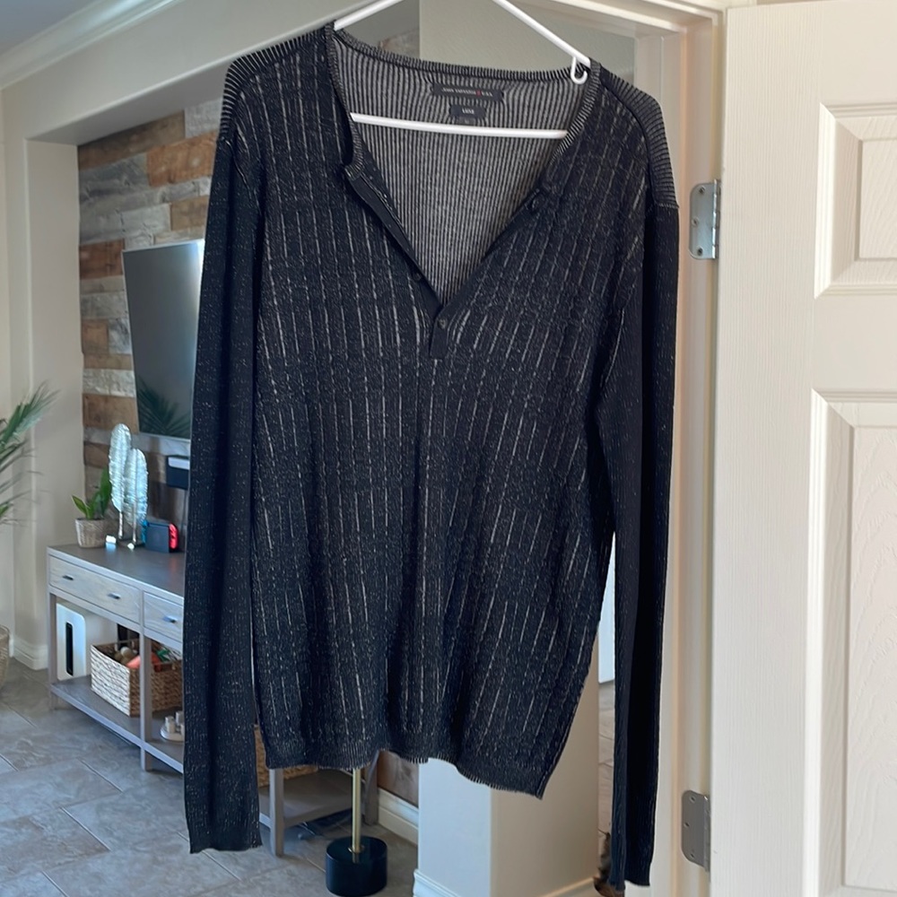 John Varvatos Black sweater